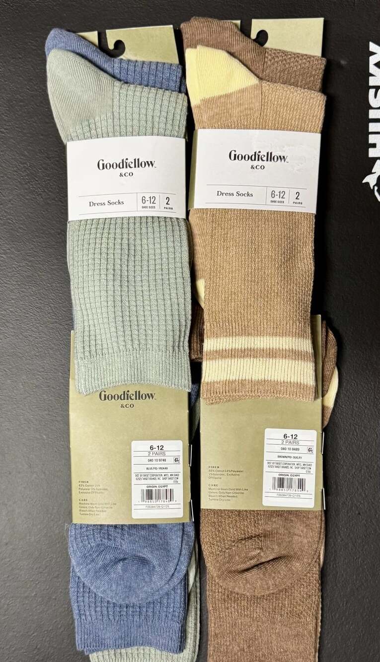 8 Pairs MS15 Goodfellow & Co Men’s Dress Socks, 4 Packs,